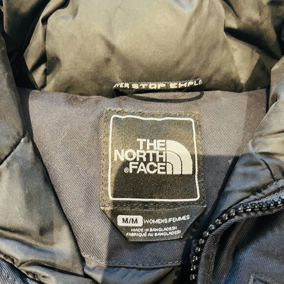 North Face Black Winter Coat - M - Picture 3 of 3